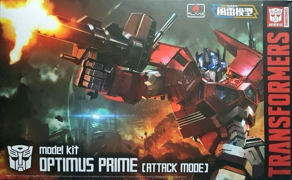 Flame Toys Transformers Optimus Prime Attack Mode 51204